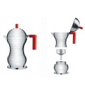 Kawiarka Alessi Pulcina, czerwona